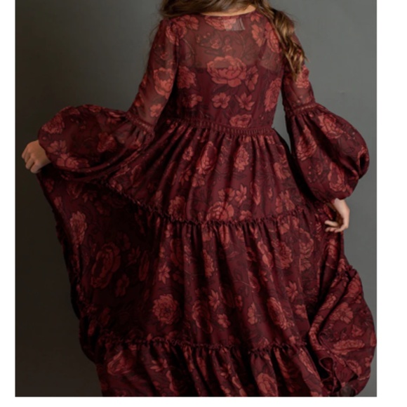 NWT Cybele Dress in Boho Floral Sz 8 - Picture 5 of 12